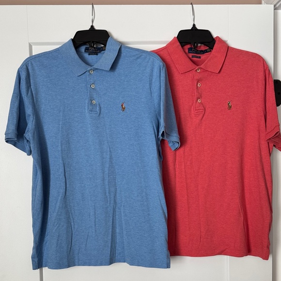 Ralph Lauren Other - BUNDLE✨ Ralph Lauren Blue and Red Polo Shirt Set